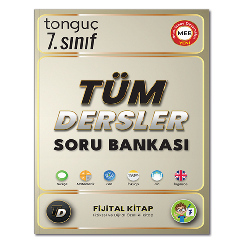 Tonguç Akademi 7. Sınıf Tüm Dersler Soru Bankası