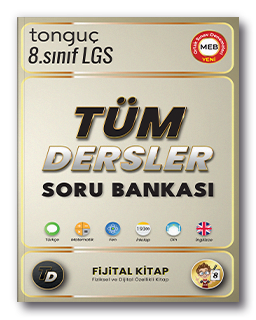 Tonguç Akademi 8. Sınıf Tüm Dersler Soru Bankası