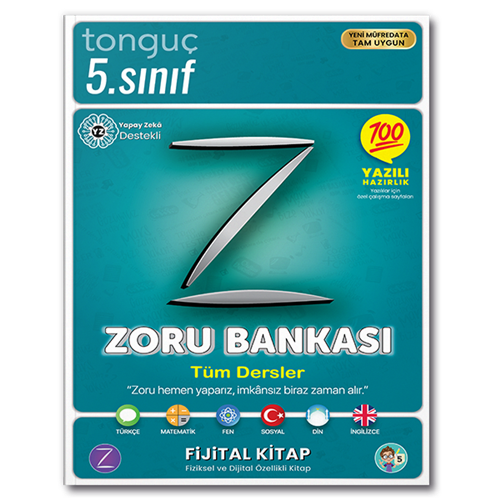 Tonguç Akademi 5. Sınıf Zoru Bankası Tüm Dersler 2025