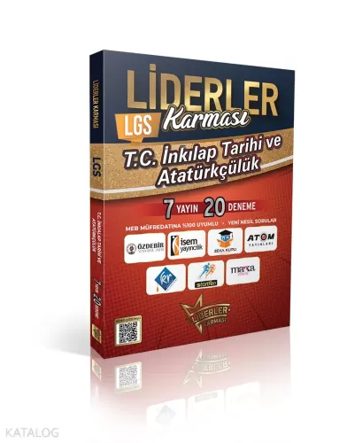 Liderler Karması 8. Sınıf T.C. İnkılap Tarihi Denemeleri 8 Yayın 23 Deneme