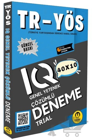Tasarı TR YÖS 40x10 Çözümlü Deneme 2025