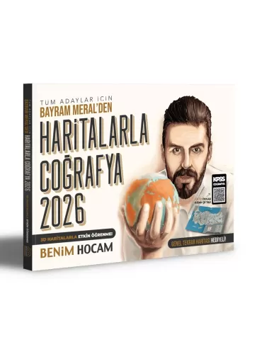 Benim Hocam KPSS ve Tüm Adaylar Haritalarla Coğrafya 2026