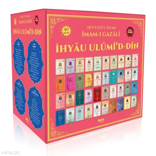 İhyau Ulumiddin İmam Gazali (40 Kitaplık Set)