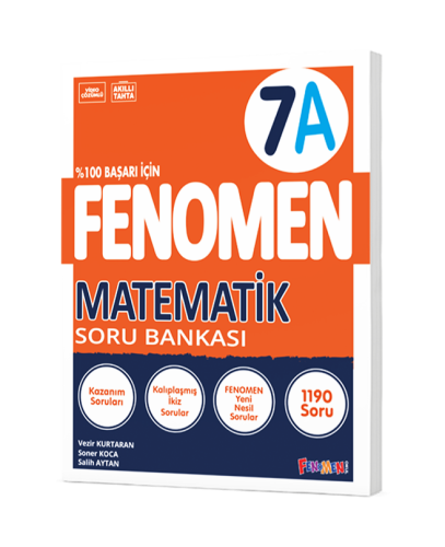 Fenomen 7. Sınıf Fenomen Matematik Soru Bankası A