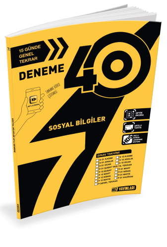Hız 7. Sınıf Sosyal Bilgiler 40 Deneme