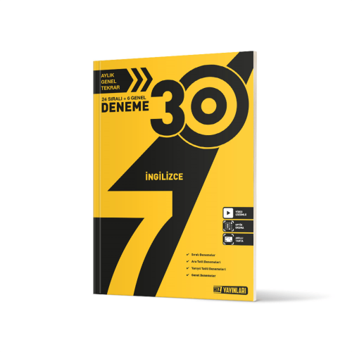 Hız 7. Sınıf İngilizce 30 Deneme