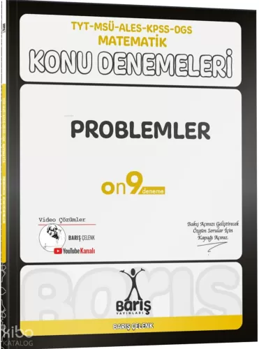 Barış TYT MSÜ ALES KPSS DGS Matematik Problemler Konu Denemeleri