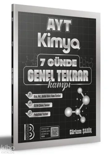 Benim Hocam AYT Kimya 7 Günde Genel Tekrar Kampı