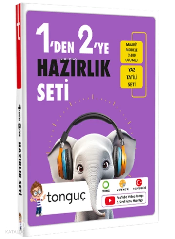 Tonguç Akademi 1'den 2'ye Hazırlık Seti