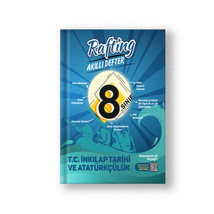 Rafting 8. Sınıf T.C. İnkılap Tarihi Ve Atatürkçülük Akıllı Defter