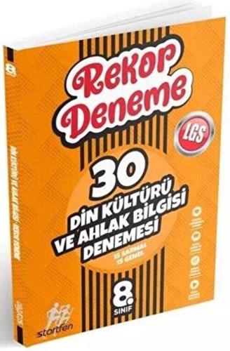 Startfen 8. Sınıf Din Kültürü Ve Ahlak Bilgisi 15 Rekor Deneme