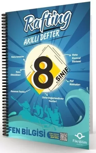 Rafting 8. Sınıf Fen Bilimleri Akıllı Defter