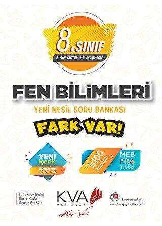 Koray Varol 8. Sınıf Fen Bilimleri Yeni Nesil Soru Bankası Fark Var