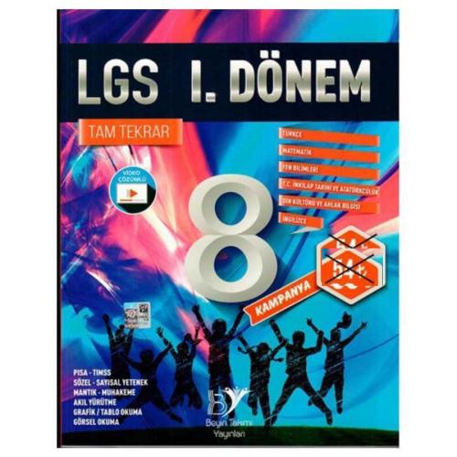Beyin Takımı 8. Sınıf LGS Tam Tekrar Soru Bankası 1. Dönem Kampanyalı