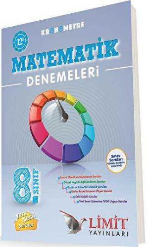 Limit 8. Sınıf Matematik Kronometre 12 Deneme
