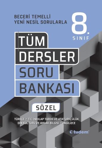 Tudem 8. Sınıf Tüm Dersler Sözel Soru Bankası