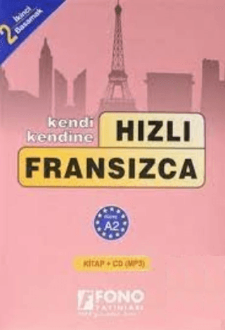 Fono Hızlı Fransızca 2. Basamak (2Kitap + 3 CD)
