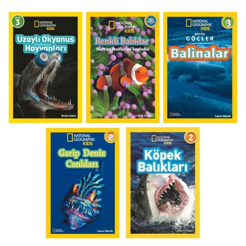 National Geographic Kids Okyanus Hayvanları Koleksiyonu