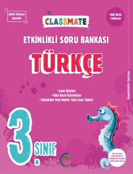 Okyanus 3. Sınıf Classmate Türkçe Etkinlikli Soru Bankası