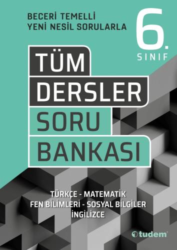 Tudem 6. Sınıf Tüm Dersler Soru Bankası