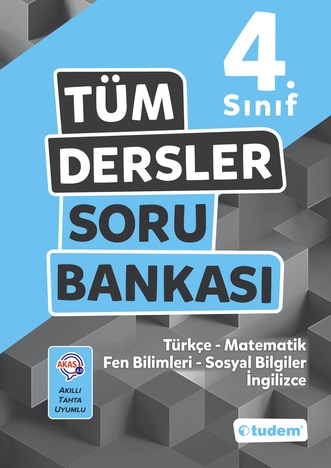 Tudem 4. Sınıf Tüm Dersler Soru Bankası