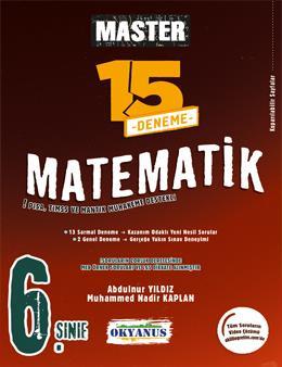 Okyanus 6. Sınıf Master Matematik 15 Deneme