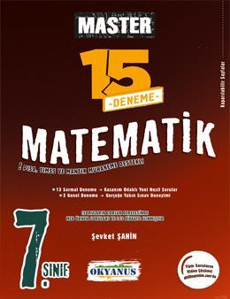 Okyanus 7. Sınıf Master Matematik 15 Deneme