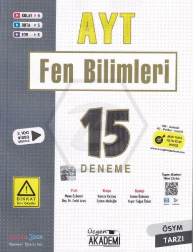 Üçgen AYT Fen Bilimleri 15 Deneme