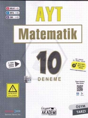 Üçgen AYT Matematik 10 Deneme