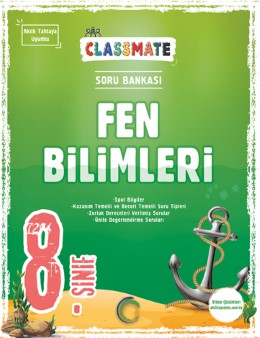 Okyanus 8. Sınıf Classmate Fen Bilimleri Soru Bankası