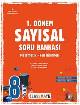 Okyanus 8. Sınıf Classmate Sayısal Soru Bankası