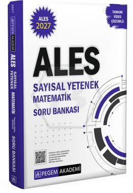 Pegem ALES Sayısal Yetenek Matematik Tamamı Video Çözümlü Soru Bankası 2027