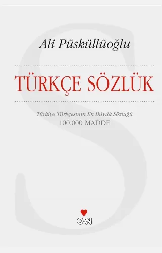 Türkçe Sözlük; Türkiye Türkçesinin En Büyük Sözlüğü (100.000 Madde) Ciltli
