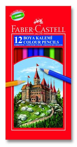 Faber Castell 12 Renk Kuruboya Kalem Seti