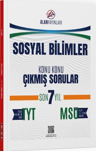 Alan TYT MSÜ Sosyal Bilimler Konu Konu Çıkmış Sorular Son 7 Yıl