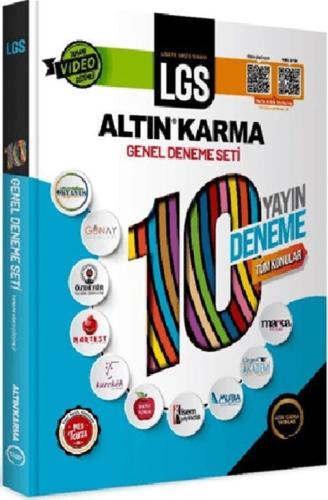 Altın Karma 8. Sınıf 10 Farklı Yayın 10 Deneme Tüm Konular Sorular Tam