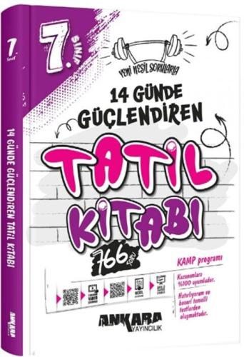 Ankara 7. Sınıf 14 Günde Güçlendiren Tatil Kitabı
