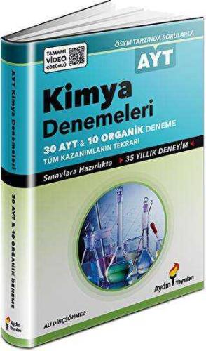 Aydın AYT Kimya 30 Organik 10 Deneme