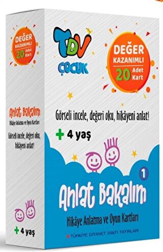 Anlat Bakalım 1 Hikaye Anlatma ve Oyun Kartları