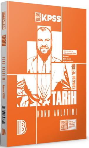 Benim Hocam KPSS Tarih Konu Anlatımı 2026