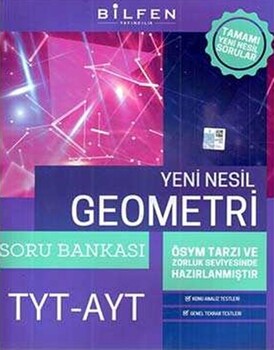 Bilfen TYT AYT Geometri Yeni Nesil Soru Bankası