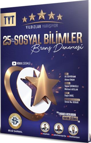 Bilgi Sarmal TYT Sosyal Bilimler Yıldızlar Yarışıyor 25 li Branş Denem