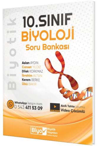 Biyotik 10. Sınıf Biyoloji Soru Bankası
