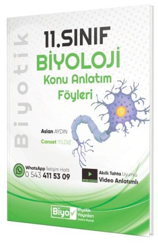 Biyotik 11. Sınıf Biyoloji Konu Anlatım Föyleri