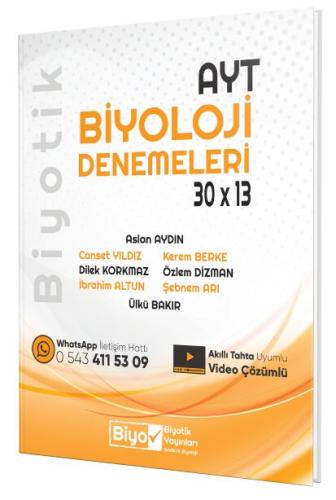 Biyotik AYT Biyoloji 30x13 Deneme