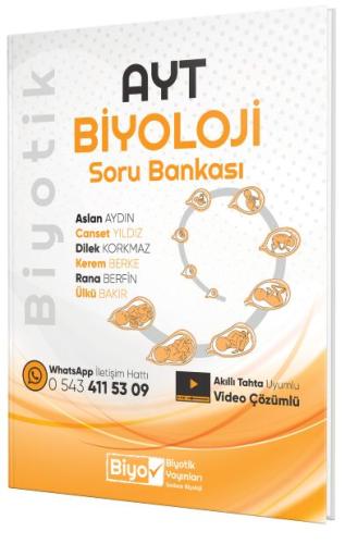 Biyotik AYT Biyoloji Soru Bankası 2025