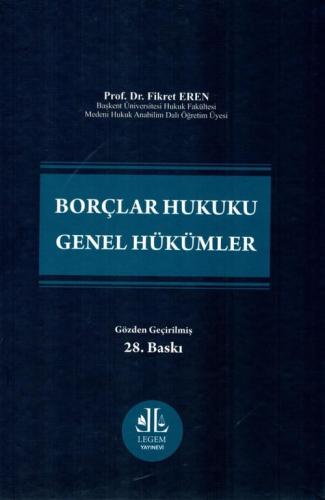 Borçlar Hukuku Genel Hükümler 28. baskı