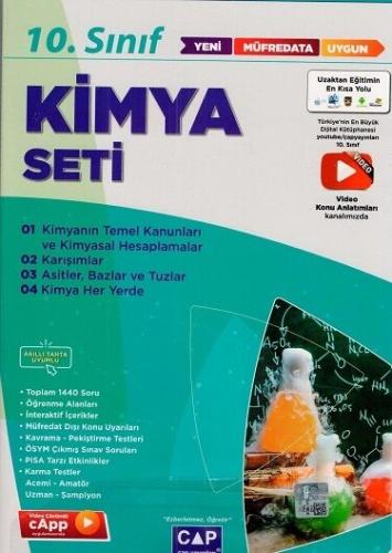 Çap 10. Sınıf Kimya Anadolu Lisesi Seti