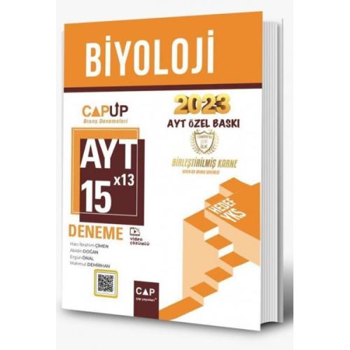 Çap AYT Biyoloji 15 X 13 Up Deneme 2023 Özel Baskı