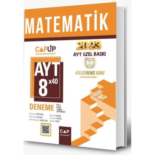 Çap AYT Matematik 8X40 Up Deneme 2023 Özel Baskı
